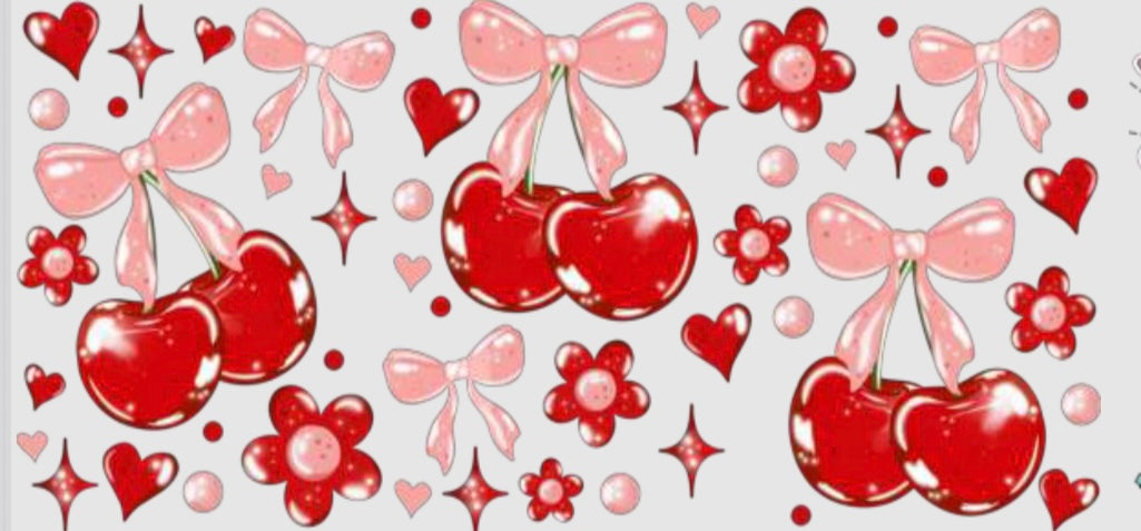 Bows and cherries 🍒