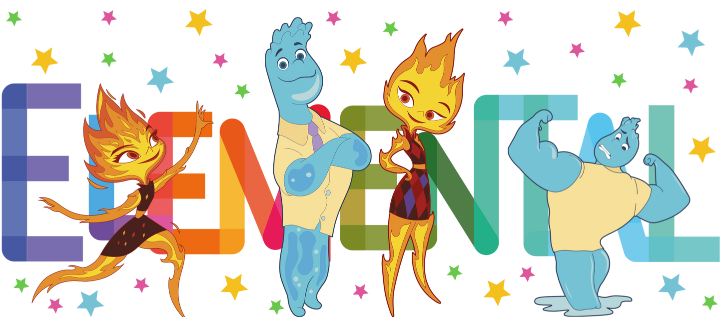 Elemental cup wraps