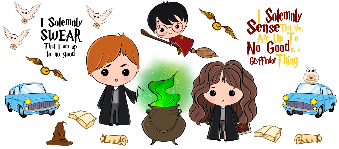 Harry Potter cup wraps