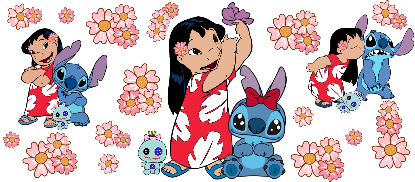 Stitch cup wraps