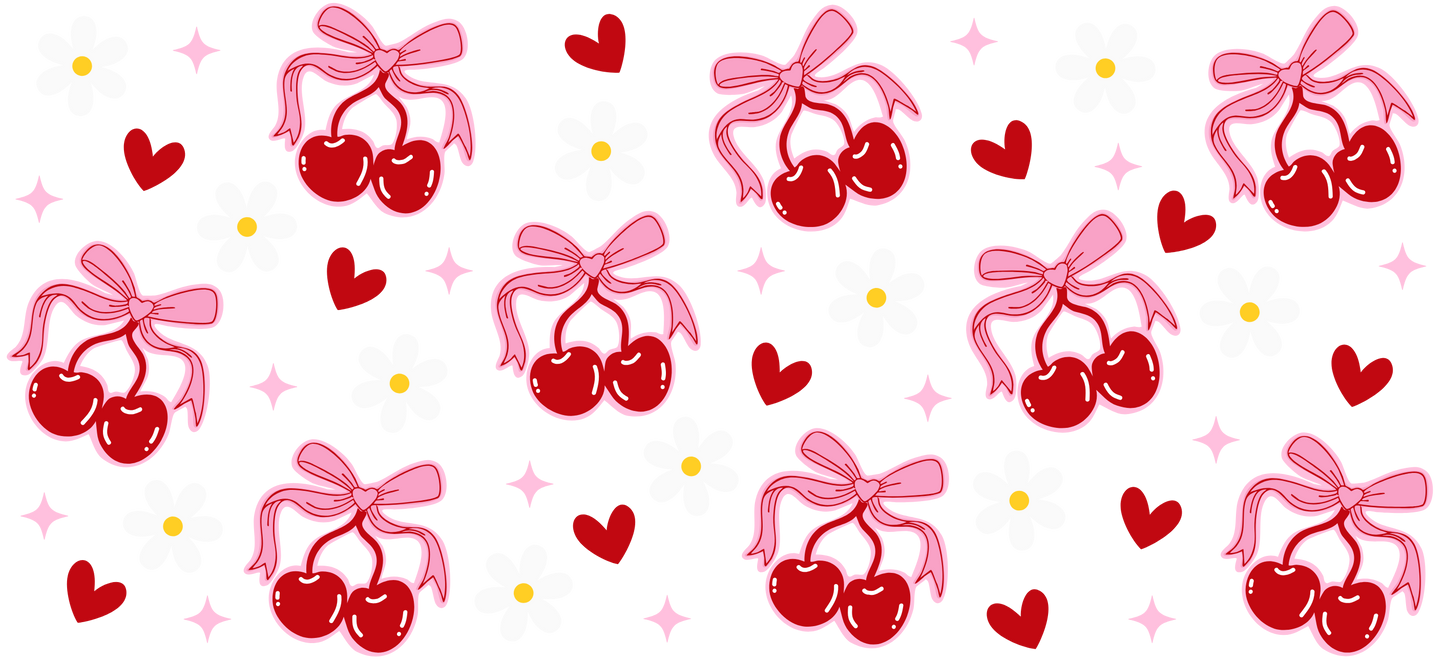 Bows and cherries 🍒