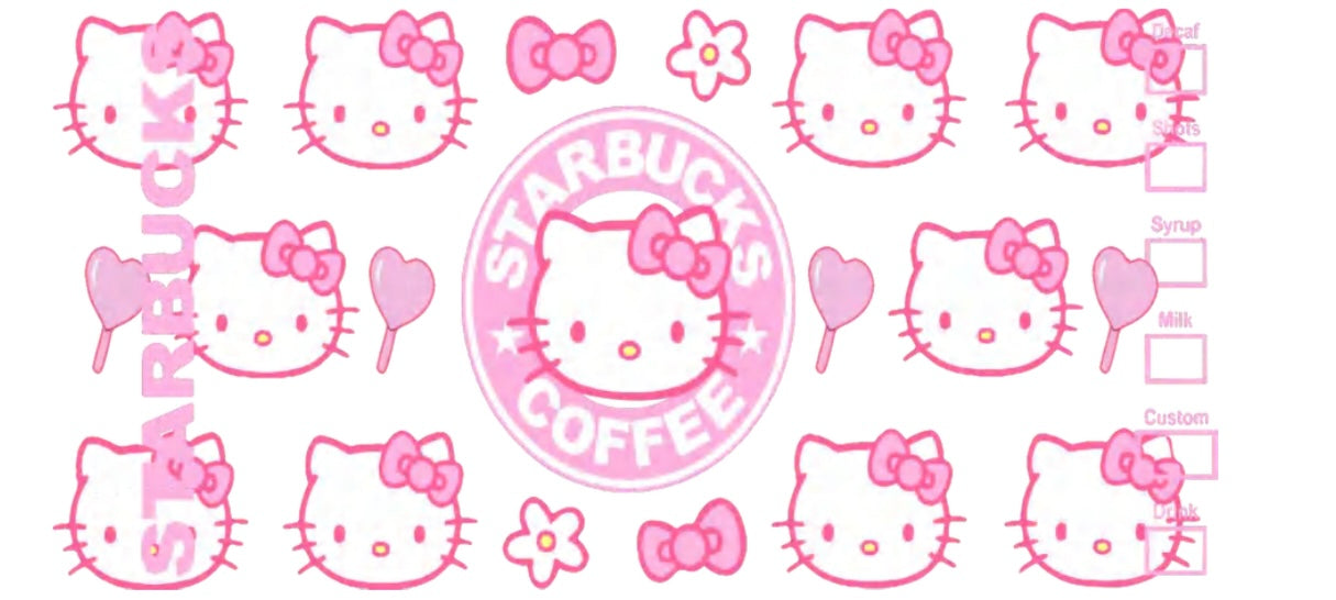 Pink hello kitty