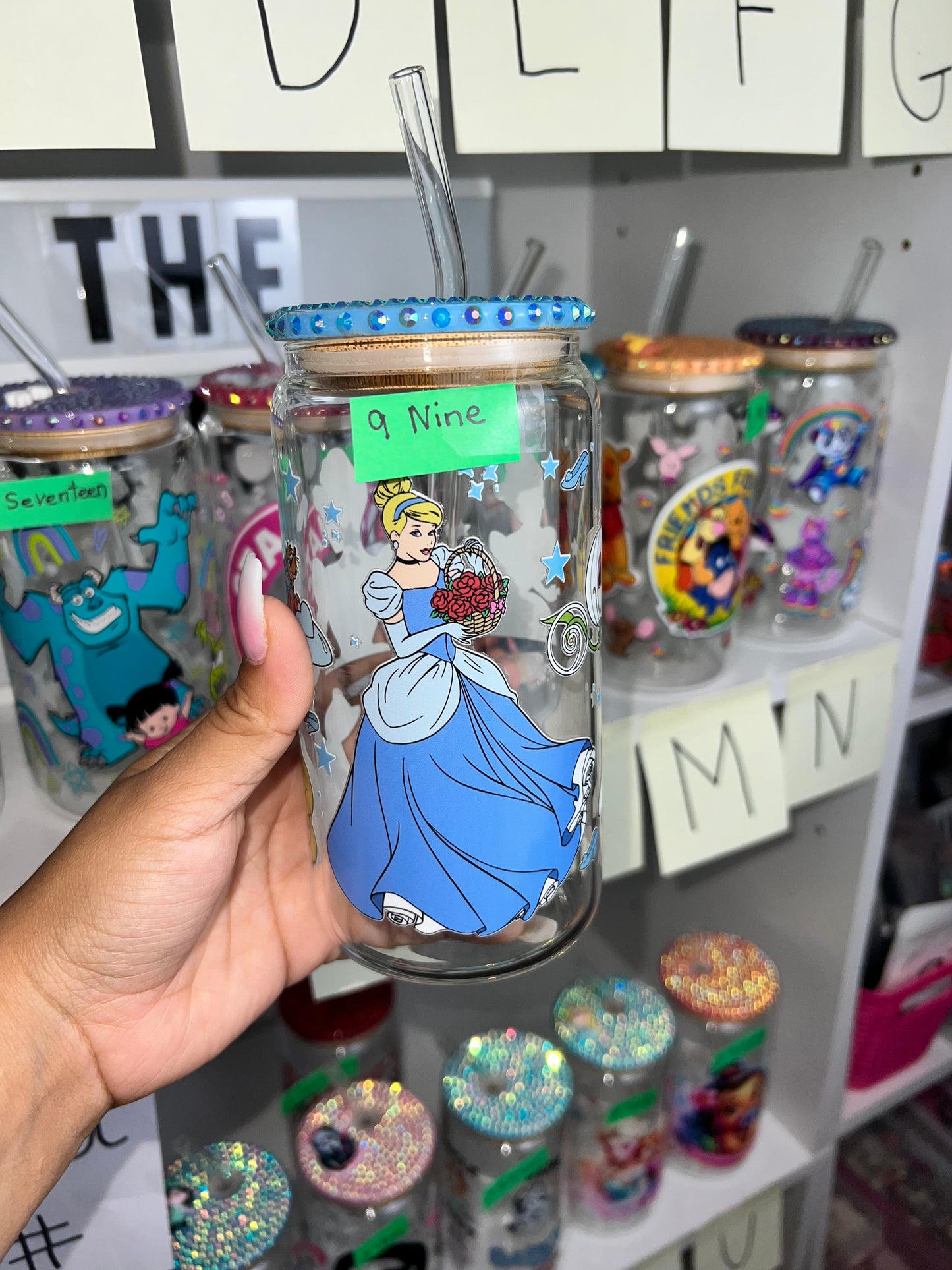 Cinderella 🐭 Glass cup