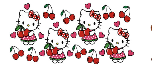 Hello kitty cherries 🍒