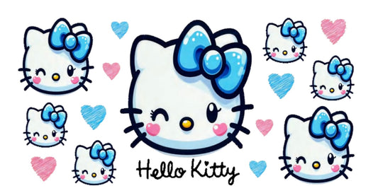 Blue hello kitty