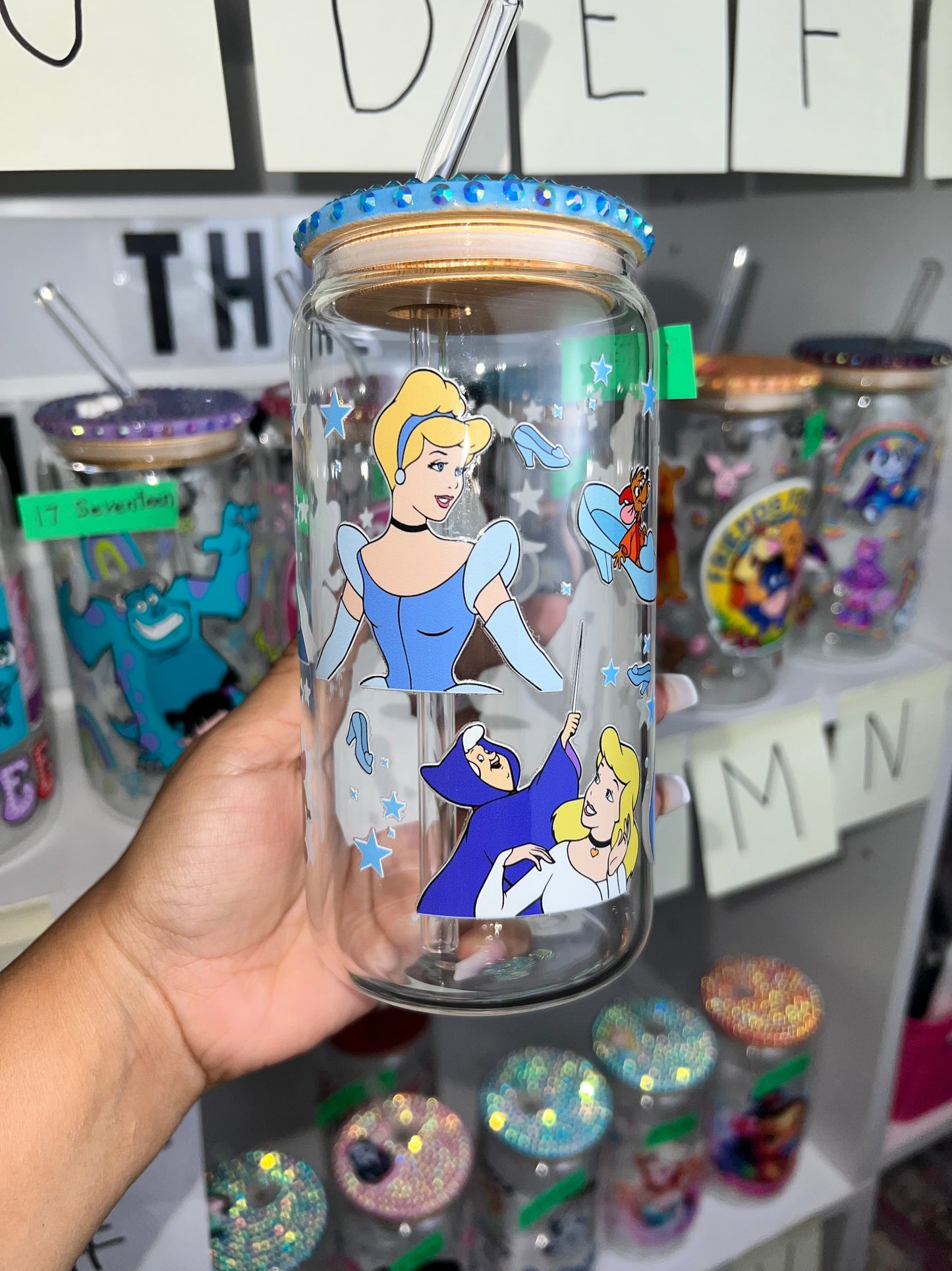 Cinderella 🐭 Glass cup