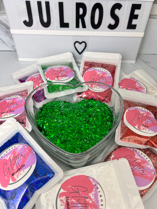 Buttercup Polyester chunky glitter mix -2oz bag