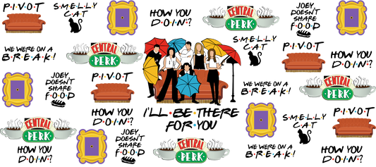 Friends cup wraps