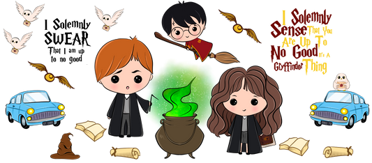 Harry Potter cup wraps